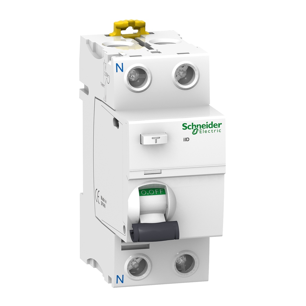 INTERRUPTOR DIFERENCIAL IID 2P 63A 30MA AC, SCHNEIDER ELECTRIC
