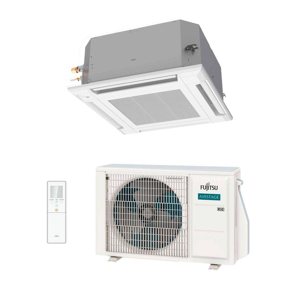 AIRE ACONDICIONADO SPLIT 1X1 CASSETTE INVERTER AUY35-KA 3NGF88505 - FUJITSU