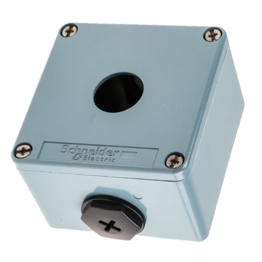 CAJA METÁLICA IP65 1 TALADRO DIÁMETRO 22,2 PROFUNDIDAD 49MM AZUL, SCHNEIDER ELECTRIC