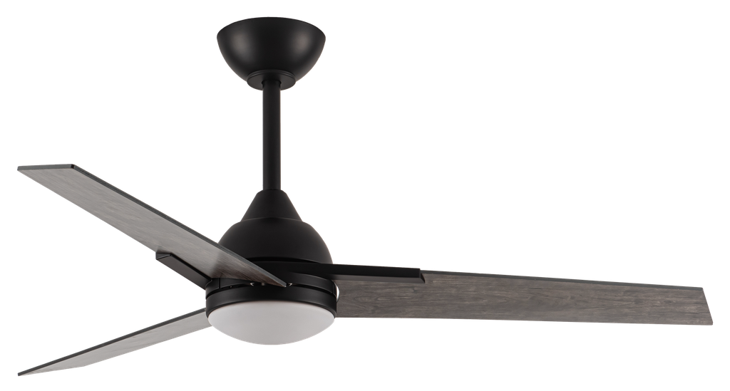 VENTILADOR 22W DC ARGESTES NEGRO 3 ASPAS CRIS 6 VELOCIDADES 2180LM 132D CONTROL REMOTO, MEMORIA Y TEMPORIZADOR, FABRILAMP