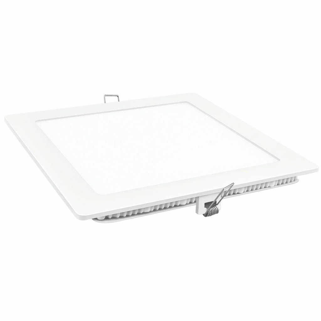 DOWNLIGHT LED CUADRADO BLANCO ALUM.18W CÁLIDA/NEUTRA/FRIA, MATEL