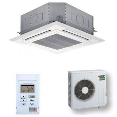 AIRE ACONDICIONADO SPLIT 1X1 CASSETTE 7,1KW MGPLZ-71VEA - MITSUBISHI ELECTRIC