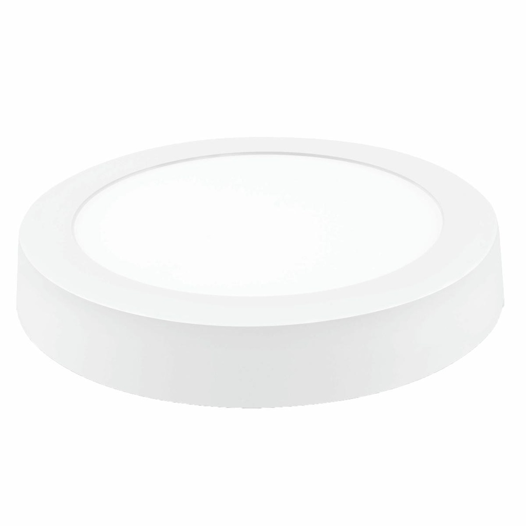DOWNLIGHT LED SUPERFICIE REDONDO BLANCO ALUM.6W CÁLIDA/NEUTRA/FRIA, MATEL