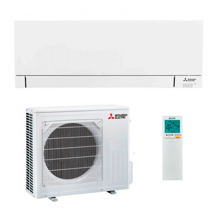 AIRE ACONDICIONADO SPLIT 1x1 WIFI PARED CON PLASMA QUAD 5,0KW MSZ-AY50VGKP - MITSUBISHI ELECTRIC