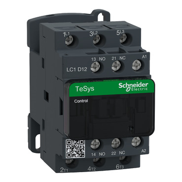 [LC1D12P7] CONTACTOR 220V 12, SCHNEIDER ELECTRIC