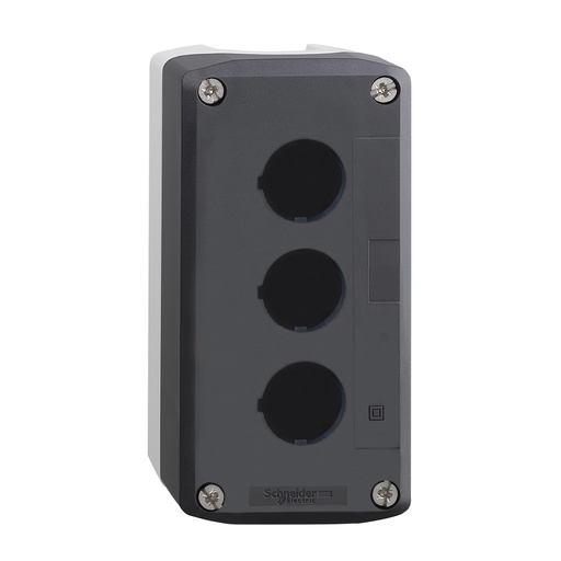 [XALD03] CAJA GRIS CLARO CON TAPA GRIS ANTRACITA CON TALADRO 3 - SCHNEIDER ELECTRIC