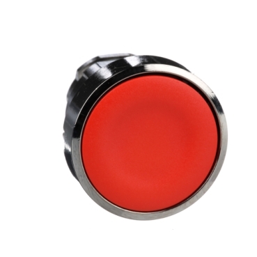 [ZB4BA4] CABEZA PULSADOR ROJO RASANTE SIN PLACA, SCHNEIDER ELECTRIC