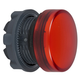 [ZB5AV043] CABEZA PILOTO LED INTEGRADO EMBELLECEDOR PLÁSTICO ROJO, SCHNEIDER ELECTRIC