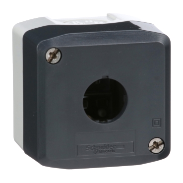 [XALD01] CAJA GRIS COLOR TAPA GRIS ANTRACITA TALADRO 1, SCHNEIDER ELECTRIC