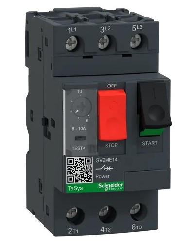 [GV2ME14] DISYUNTOR MAGNETOTERMICO 6 - 10A, SCHNEIDER ELECTRIC
