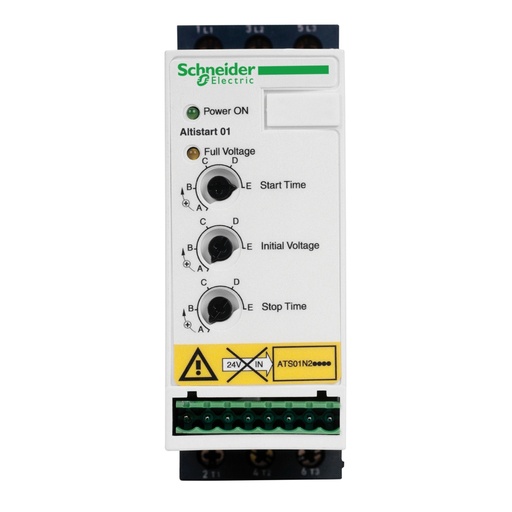 [ATS01N206QN] ARRANCADOR ALTISTART-01 2,2KW TRIFÁSICO 380/415V, SCHNEIDER ELECTRIC