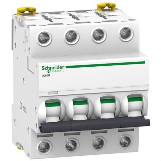 [A9F89416] INTERRUPTOR AUTOMATICO MAGNETOTERMICO IC60H 4P 16A CURVA-C, SCHNEIDER ELECTRIC