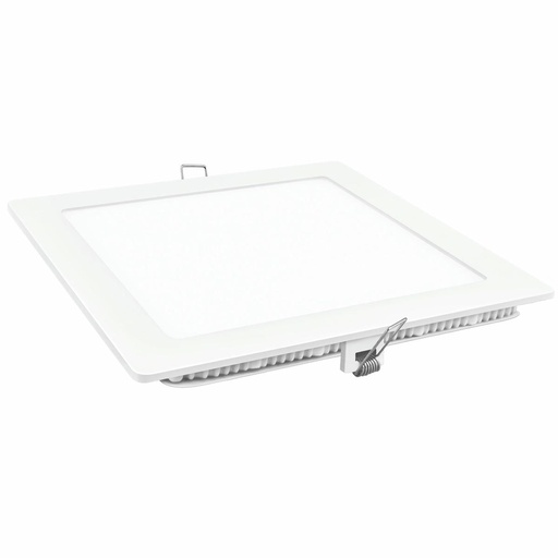 DOWNLIGHT LED CUADRADO BLANCO 12W CALIDA/NEUTRA/FRIA, MATEL
